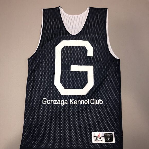 Gonzaga Bulldogs Basketball Kennel Club Reversible Jersey Small - Picture 1 of 6
